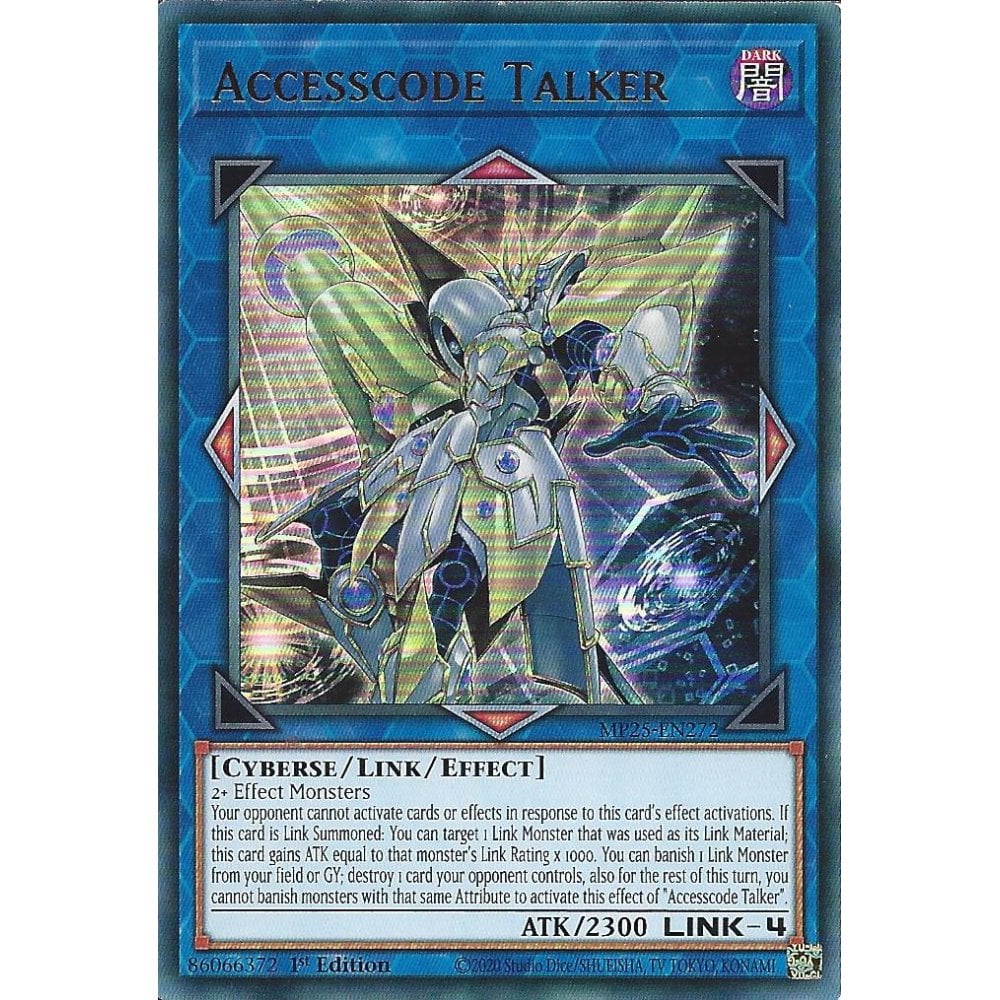 Yu-Gi-Oh! TCG Accesscode Talker MP25-EN272 (1st Edition)
