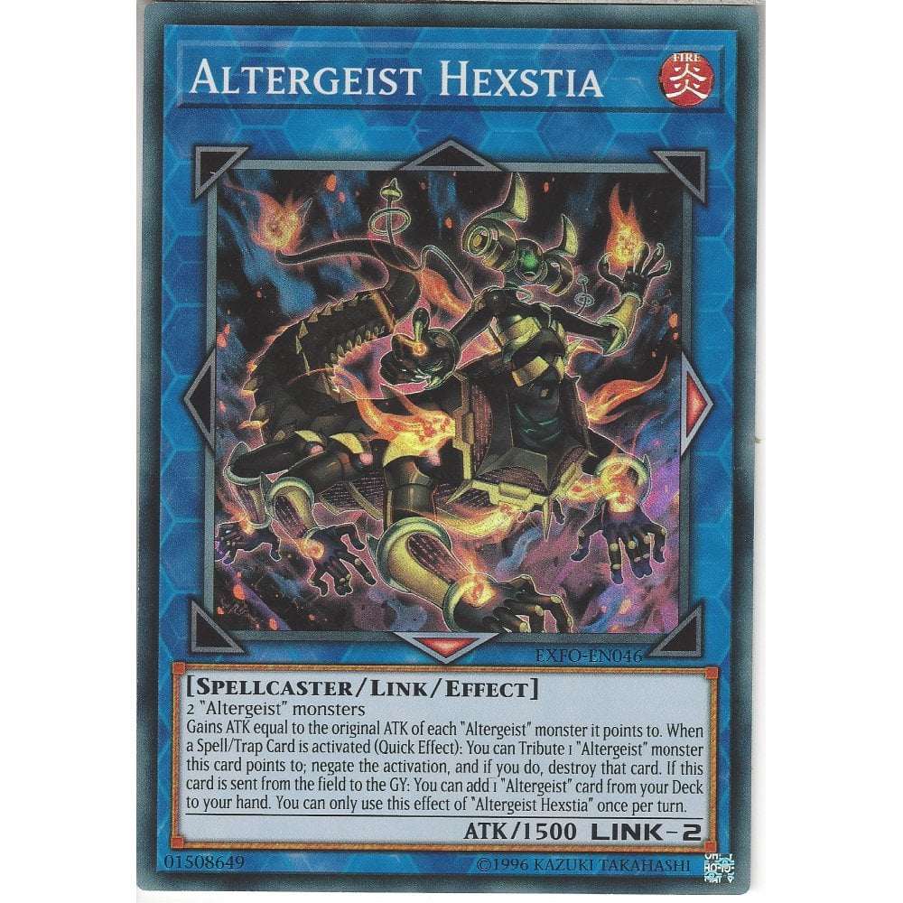 Yu-Gi-Oh! TCG Altergeist Hexstia EXFO-EN046 (Unlimited Edition)
