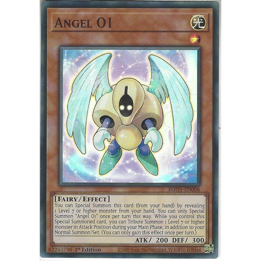 Yu-Gi-Oh! TCG Angel 01 EGO1-EN006 (1st Edition)