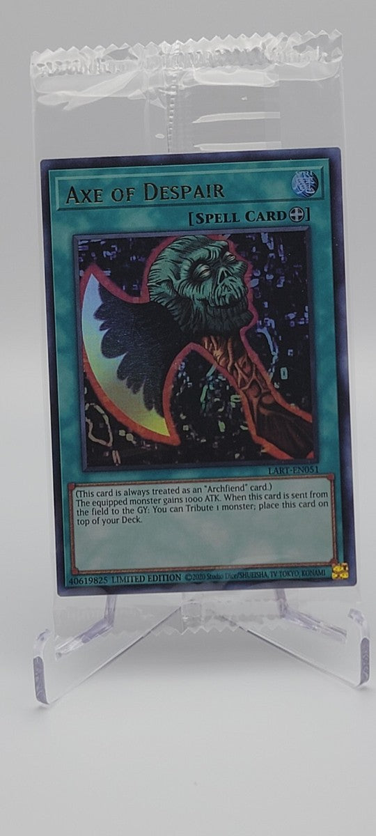Yu-Gi-Oh! TCG Axe of Despair LART-EN051 (Sealed, Limited Edition)