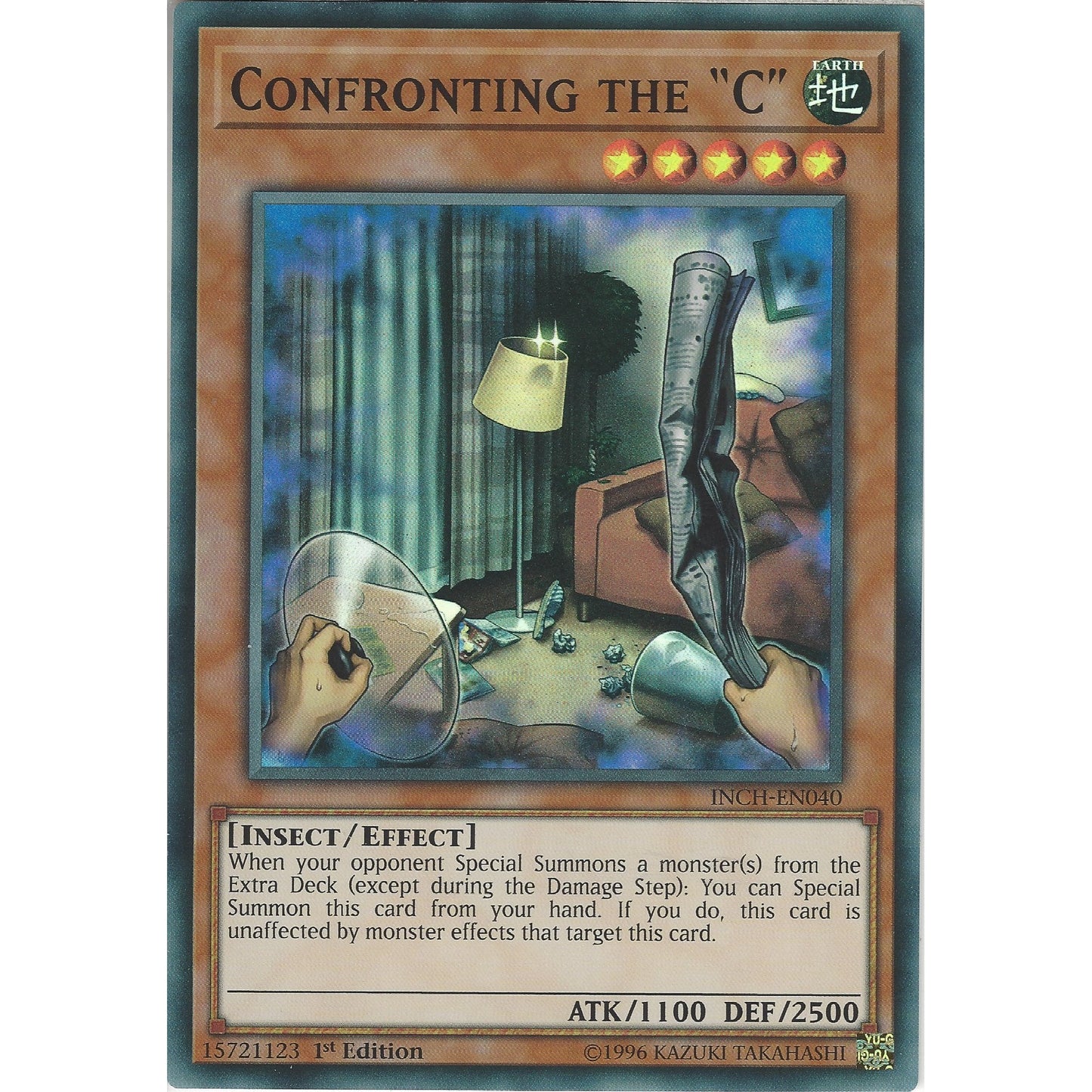 Yu-Gi-Oh! TCG Confronting the "C" INCH-EN040 (1st Edition)
