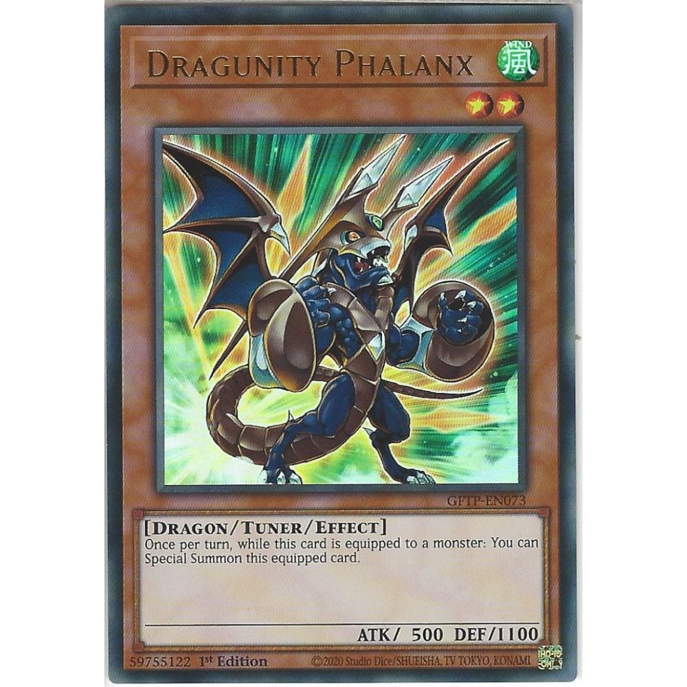 Yu-Gi-Oh! TCG Dragunity Phalanx GFTP-EN073 (1st Edition)