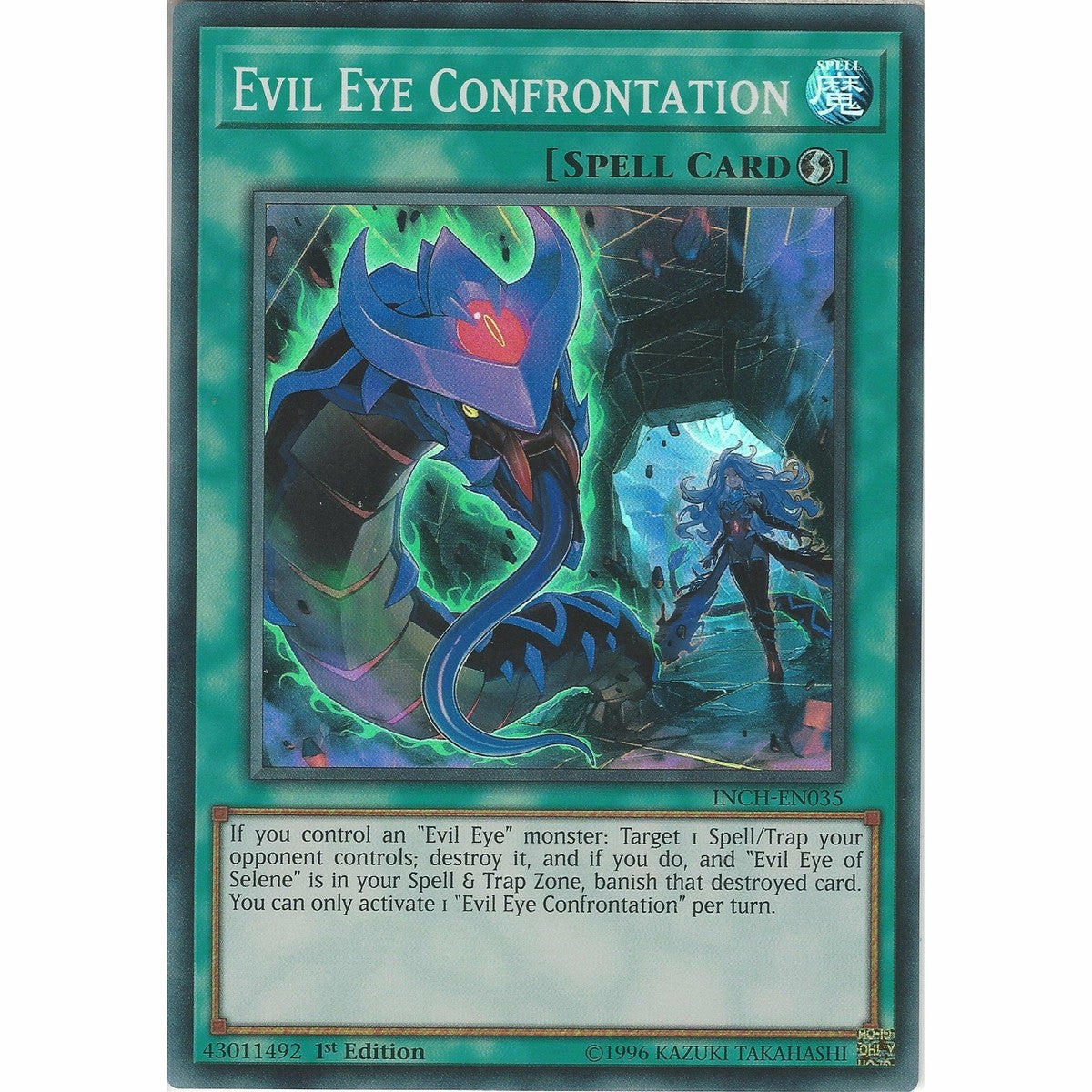 Yu-Gi-Oh! TCG Evil Eye Confrontation INCH-EN035 (1st Edition)