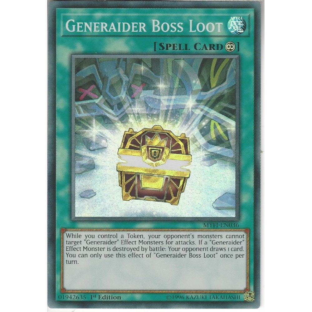 Yu-Gi-Oh! TCG Generaider Boss Loot MYFI-EN036 (1st Edition)