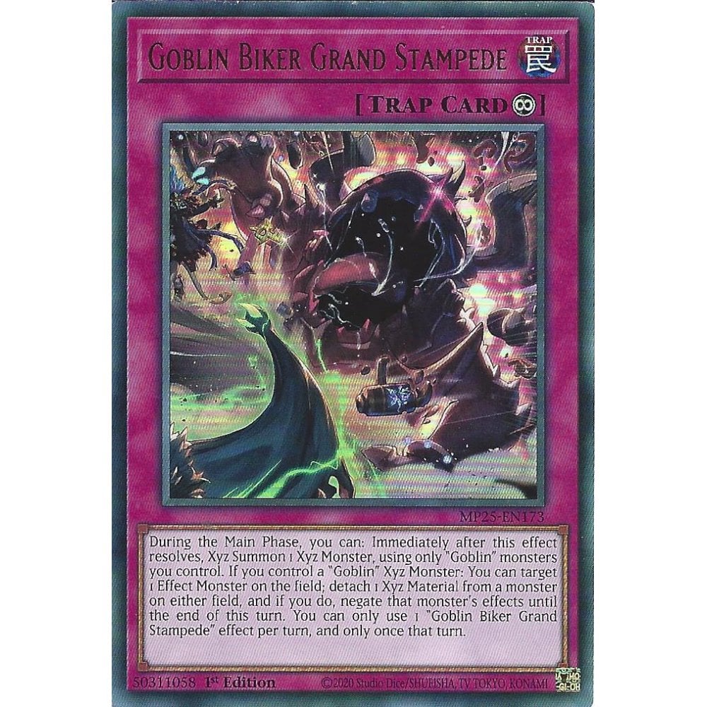 Yu-Gi-Oh! TCG Goblin Biker Grand Stampede MP25-EN173 (1st Edition)