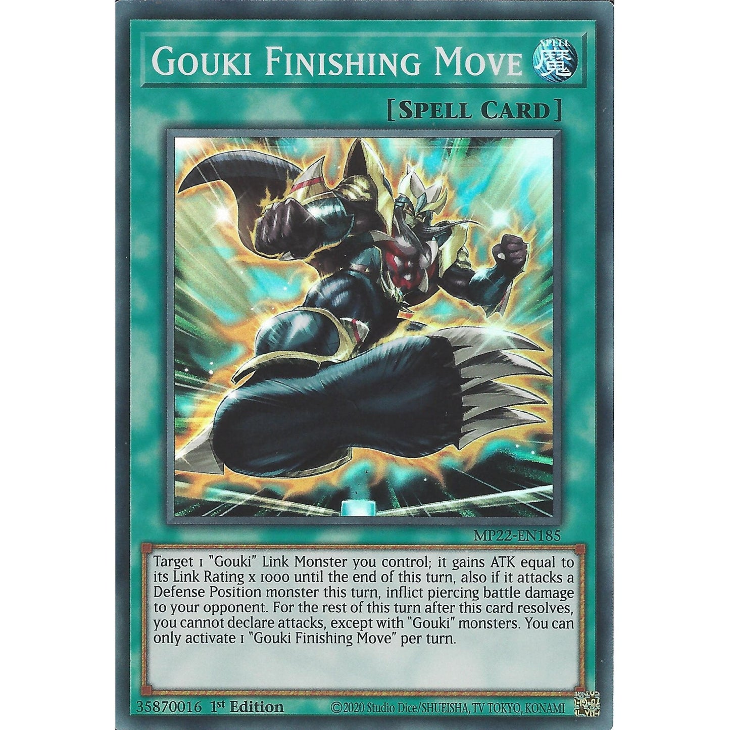 Yu-Gi-Oh! TCG Gouki Finishing Move MP22-EN185 (1st Edition)