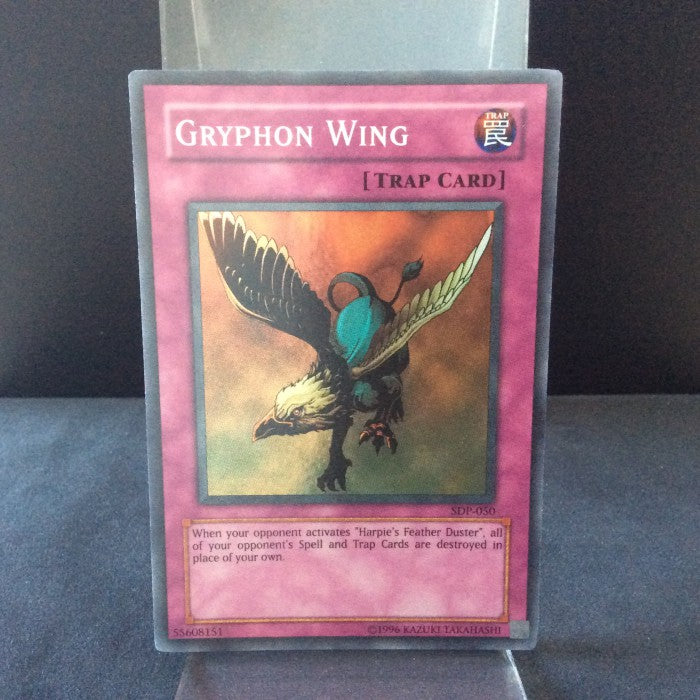 Yu-Gi-Oh! TCG Gryphon Wing SDP-050 (Unlimited Edition)