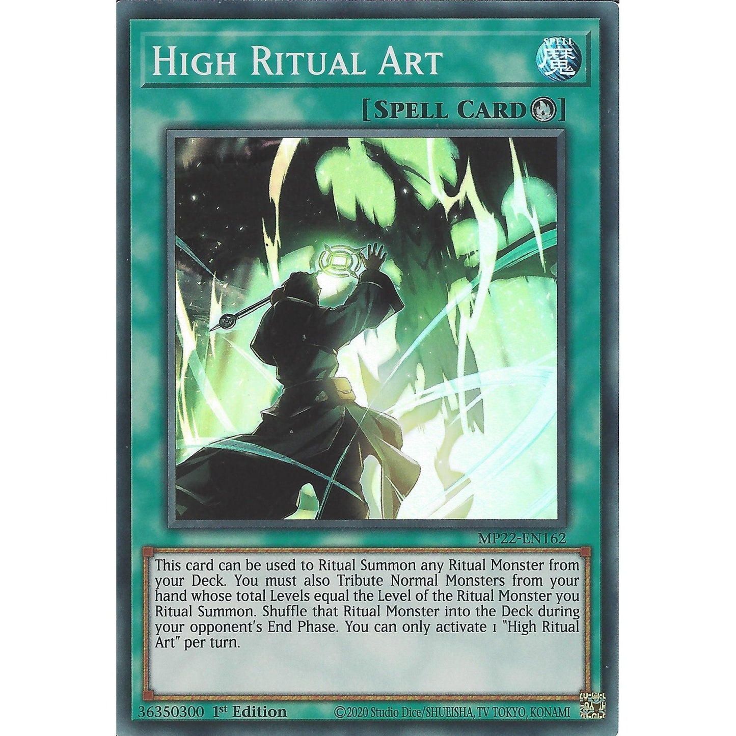 Yu-Gi-Oh! TCG High Ritual Art MP22-EN162 (1st Edition)