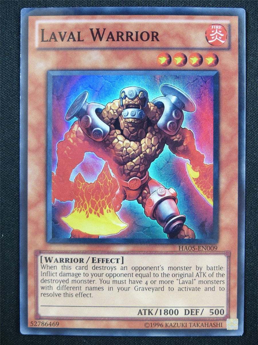 Yu-Gi-Oh! TCG Laval Warrior HA05-EN009 (Unlimited Edition)