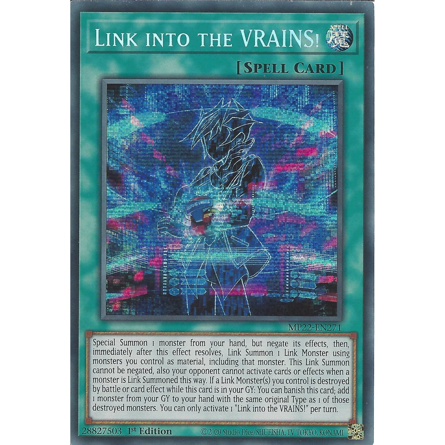 Yu-Gi-Oh! TCG Link into the Vrains! MP22-EN271 (1st Edition)