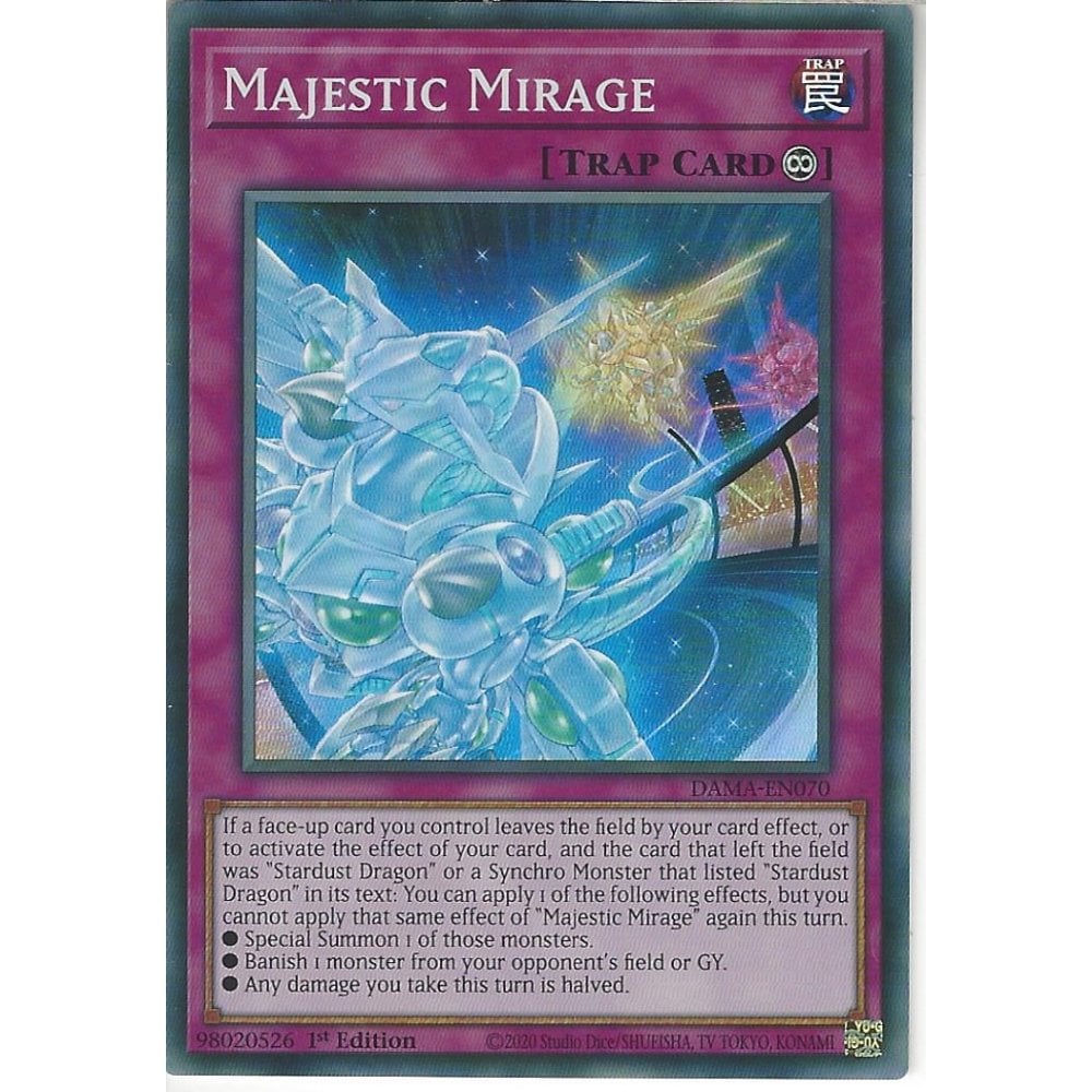 Yu-Gi-Oh! TCG Majestic Mirage DAMA-EN070 (1st Edition)