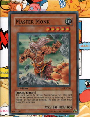 Yu-Gi-Oh! TCG Master Monk TLM-EN020 (1st Edition)