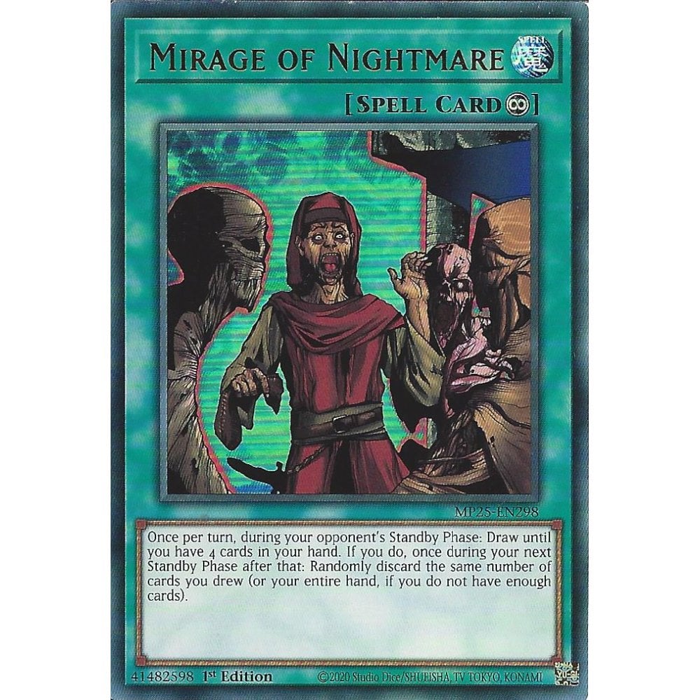 Yu-Gi-Oh! TCG Mirage of Nightmare MP25-EN298 (1st Edition)