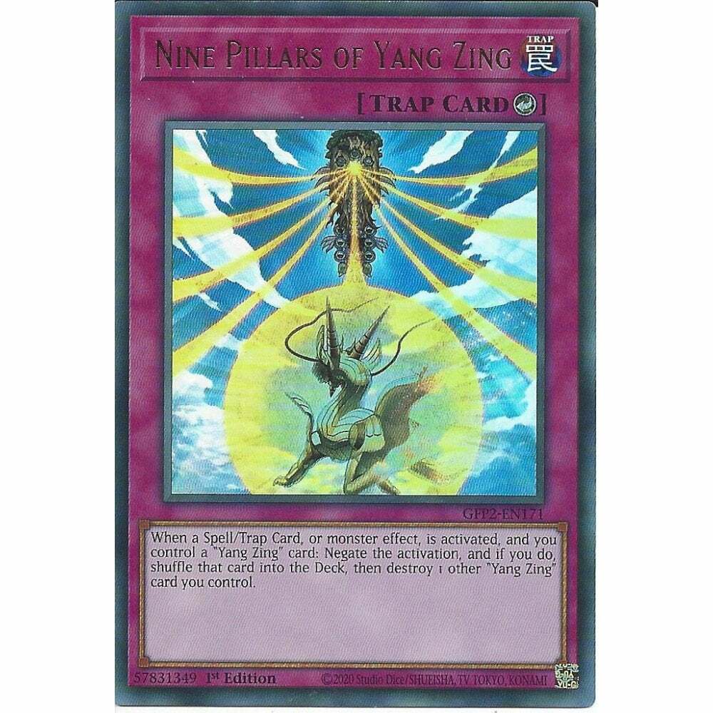 Yu-Gi-Oh! TCG Nine Pillars of Yang Zing GFP2-EN171 (1st Edition)