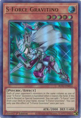 Yu-Gi-Oh! TCG S-Force Gravitino BLVO-EN014 (1st Edition)