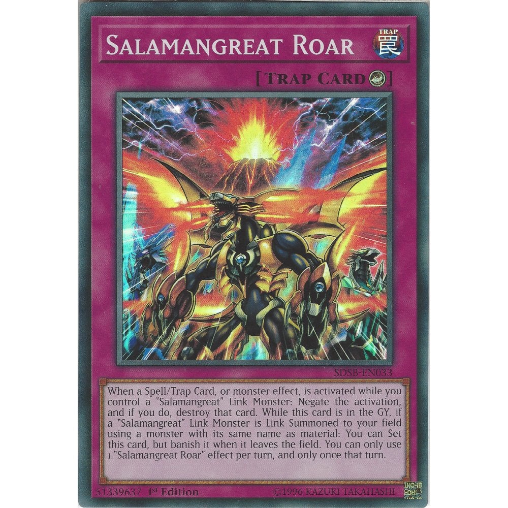 Yu-Gi-Oh! TCG Salamangreat Roar SDSB-EN033 (1st Edition)