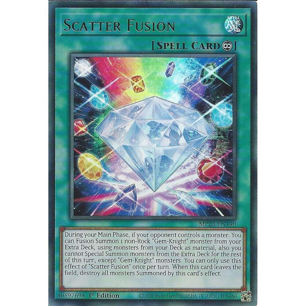 Yu-Gi-Oh! TCG Scatter Fusion MP23-EN140 (1st Edition)