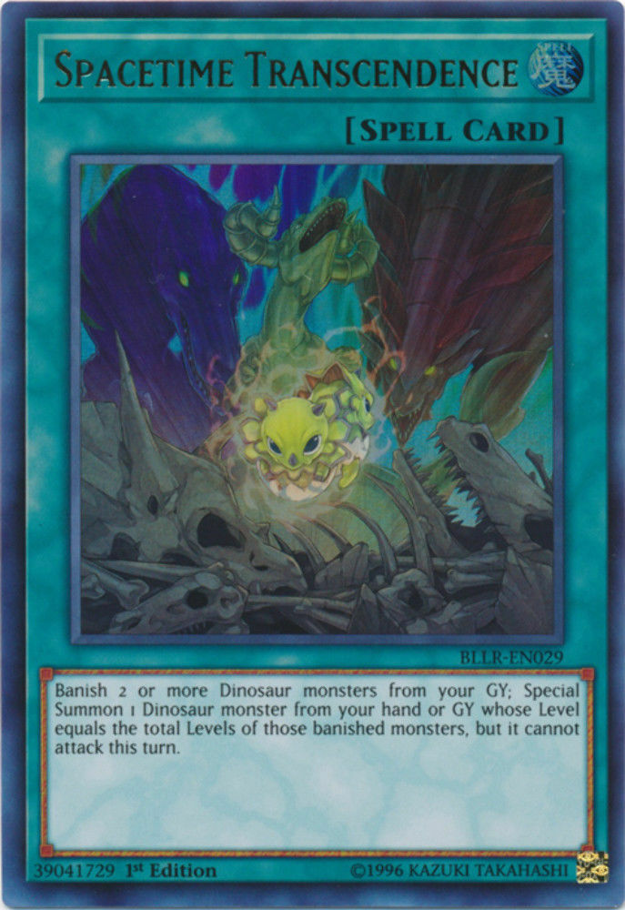 Yu-Gi-Oh! TCG Spacetime Transcendance BLLR-EN029 (1st Edition)