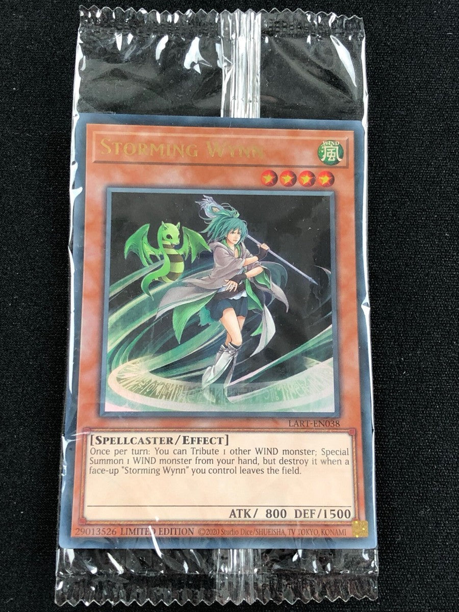 Yu-Gi-Oh! TCG Storming Wynn LART-EN038 (Sealed, Limited Edition)