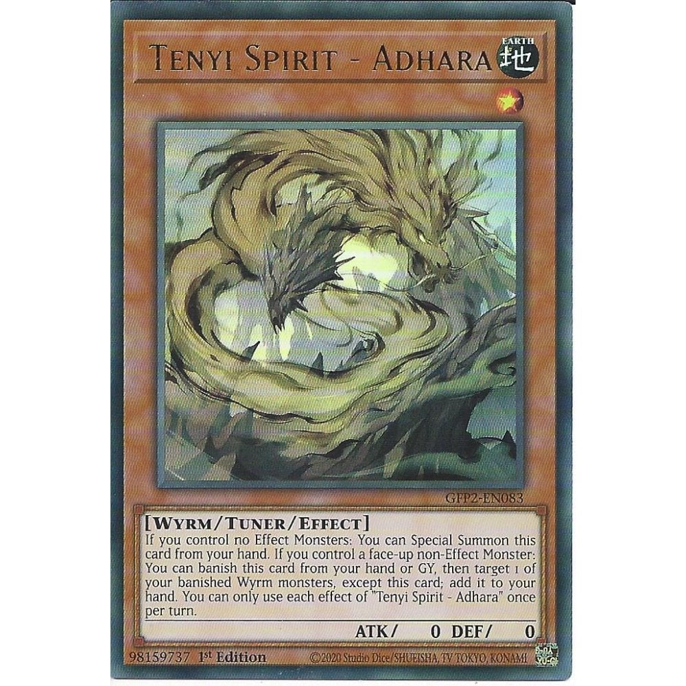 Yu-Gi-Oh! TCG Tenyi Spirit - Adhara GFP2-EN083 (1st Edition)