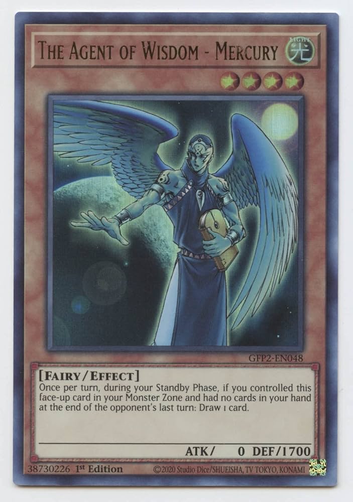 Yu-Gi-Oh! TCG The Agent of Wisdom - Mercury GFP2-EN048 (1st Edition)
