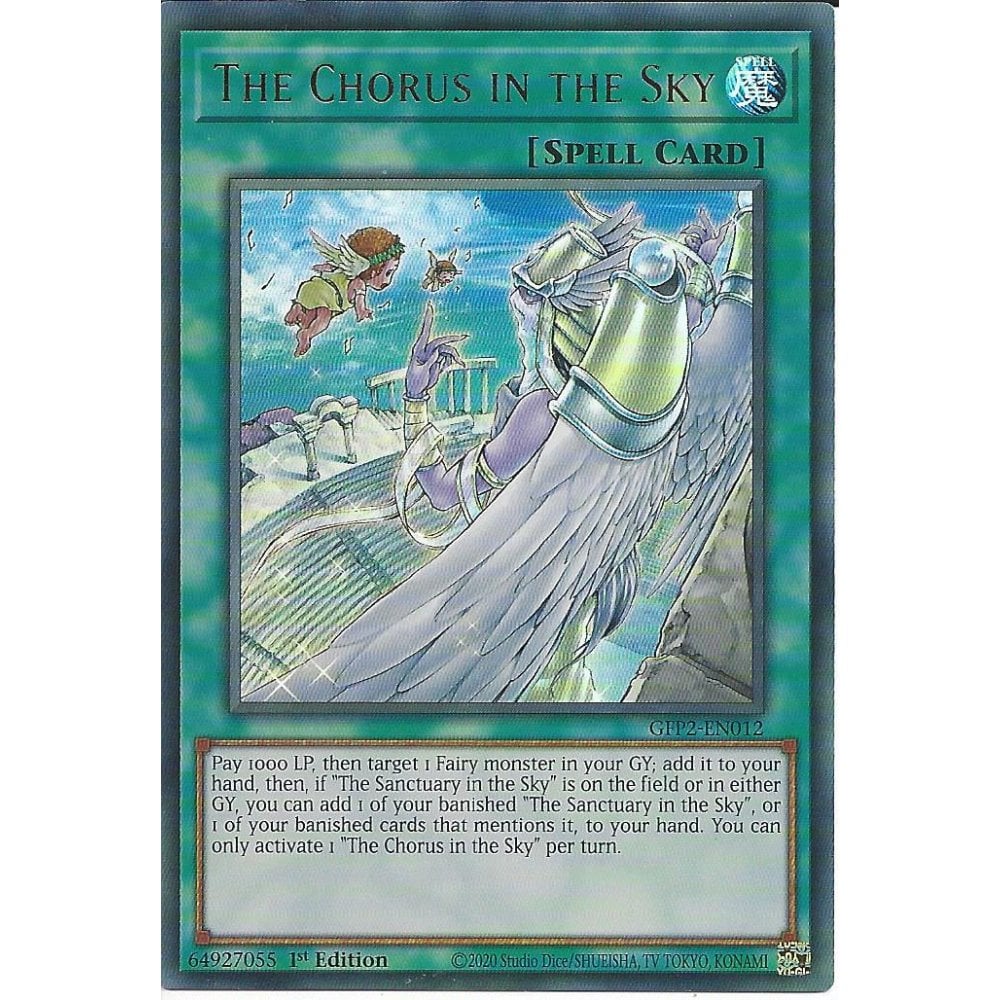 Yu-Gi-Oh! TCG The Chorus in the Sky GFP2-EN012 (1st Edition)