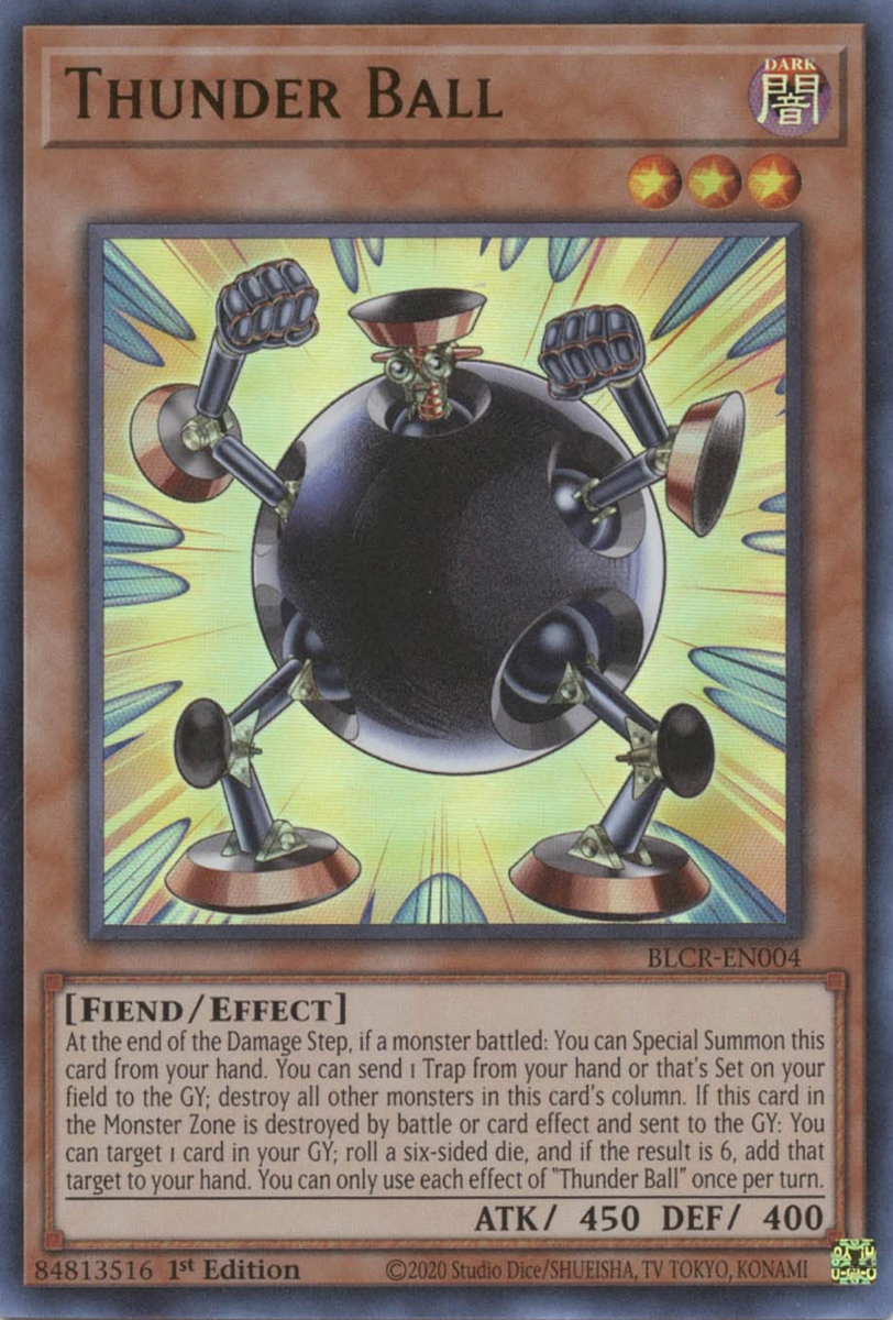 Yu-Gi-Oh! TCG Thunder Ball BLCR-EN004 (1st Edition)