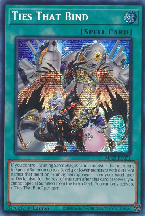 Yu-Gi-Oh! TCG Ties That Bind MP25-EN071 (1st Edition)