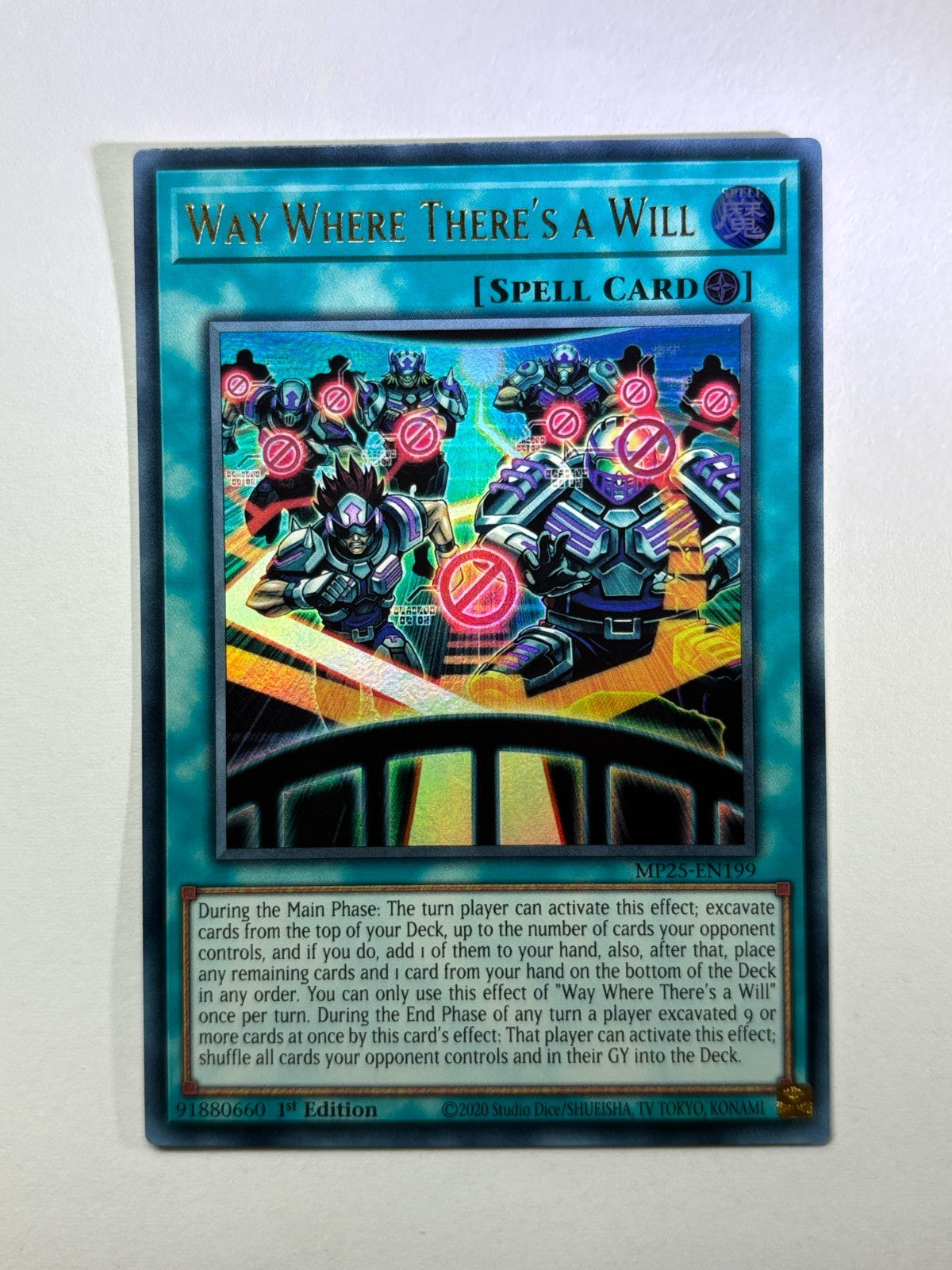 Yu-Gi-Oh! TCG Way Where There's a Will MP25-EN199 (1st Edition)