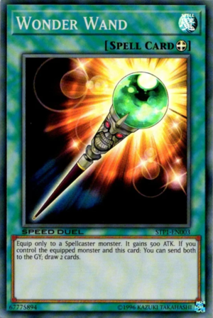 Yu-Gi-Oh! TCG Wonder Wand STP1-EN003 (Speed Duel)