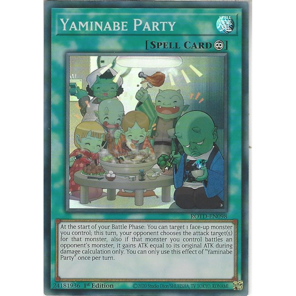 Yu-Gi-Oh! TCG Yaminabe Party ROTD-EN098 (1st Edition)