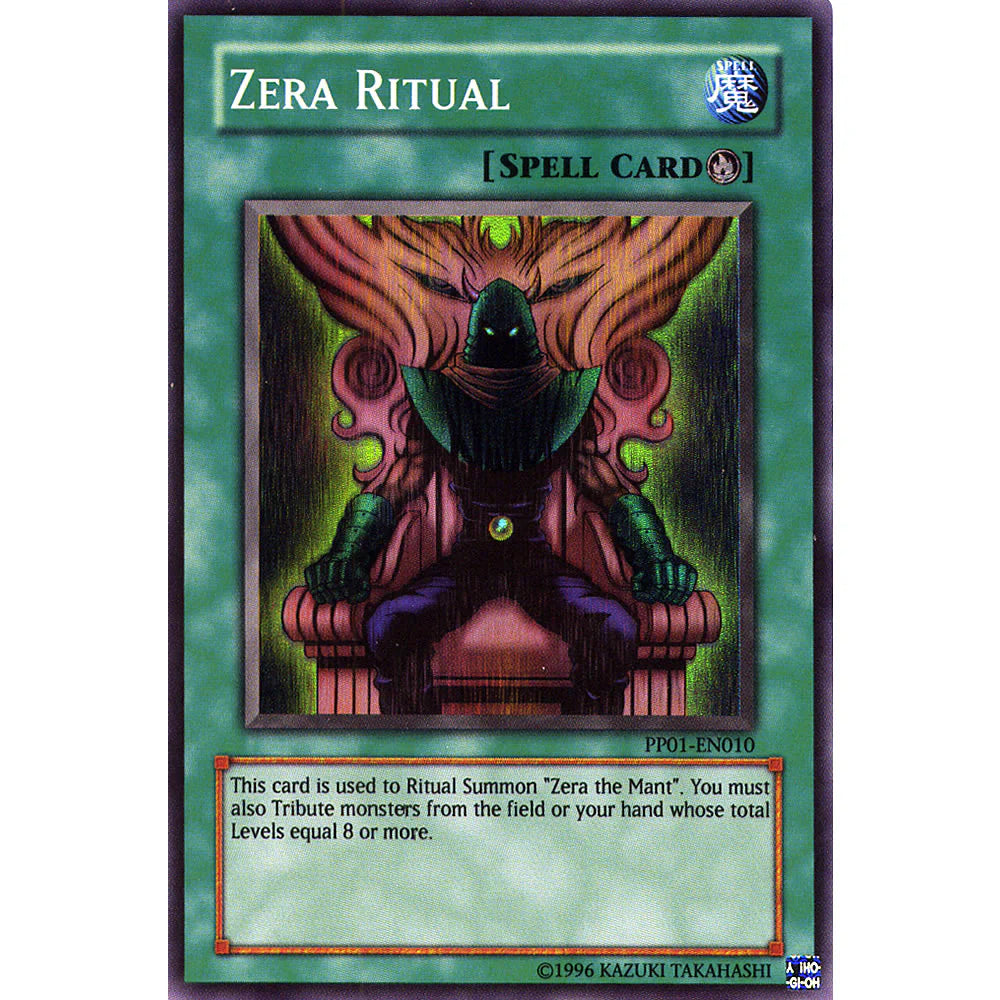 Yu-Gi-Oh! TCG Zera Ritual PP01-EN010 (Unlimited Edition)