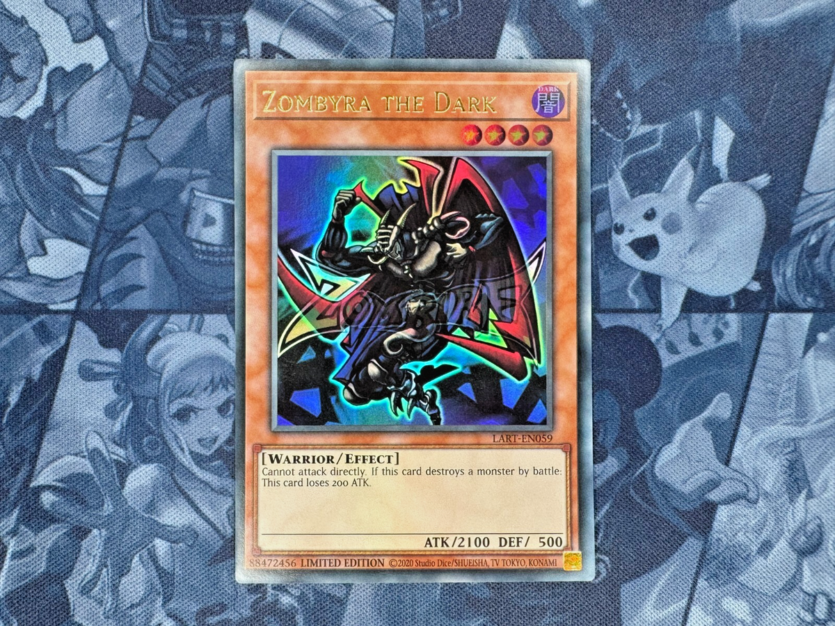 Yu-Gi-Oh! TCG Zombyra the Dark LART-EN059 (Lost Art Promo, Sealed)