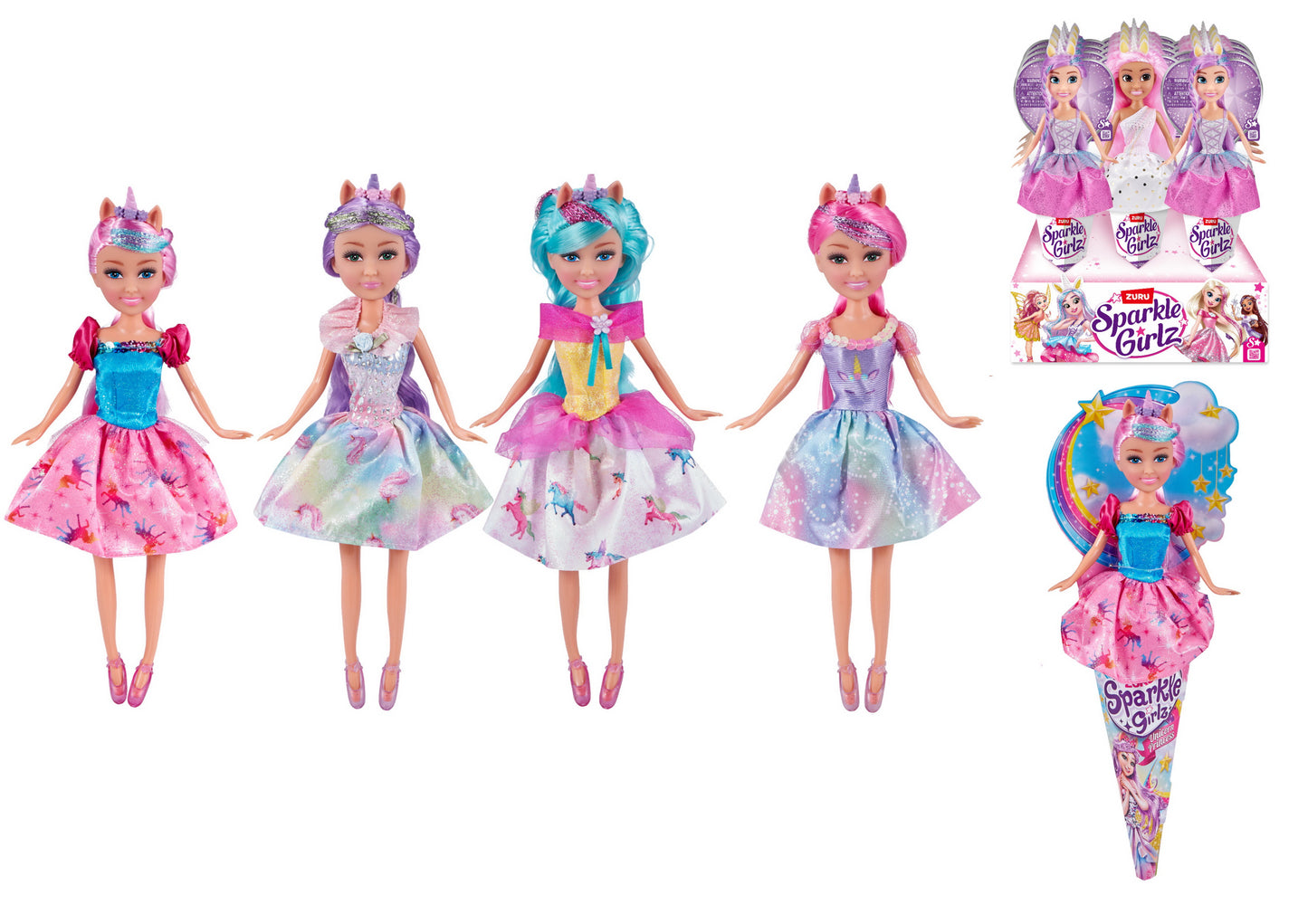Sparkle Girlz 10.5" Unicorn Princess