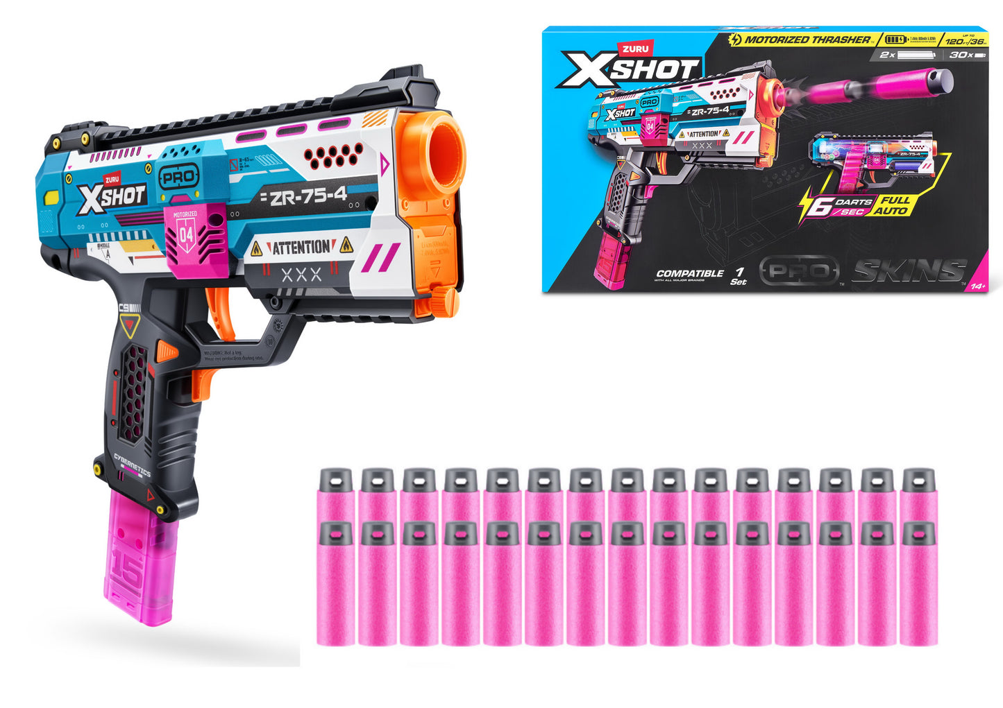 Xshot Thrasher(30 Darts)