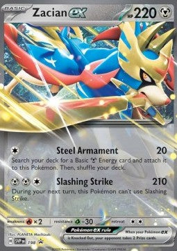 Pokemon TCG Zacian ex (SVP 198)