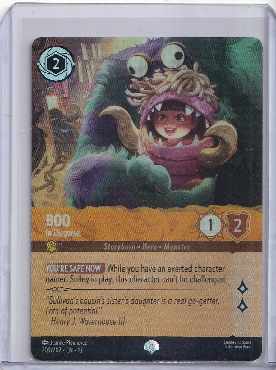 Lorcana TCG - Boo - In Disguise - Epic 209/204