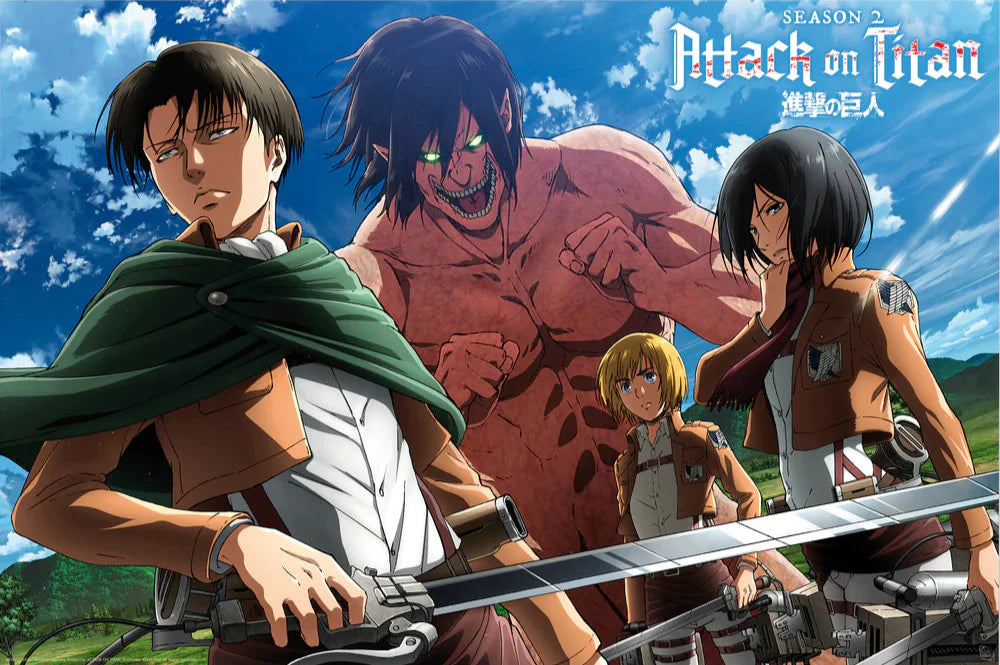 Attack on Titan ready To Fight Poster