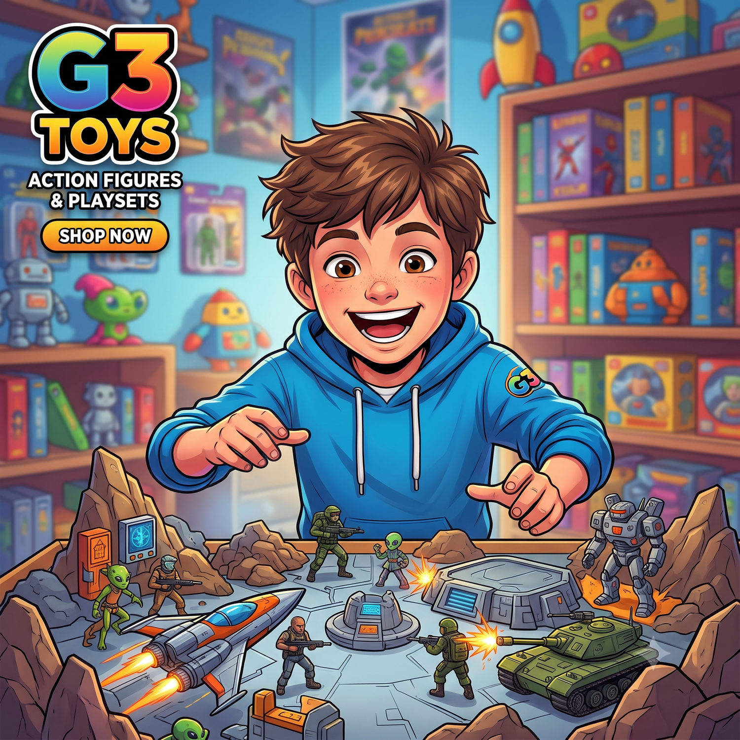 Action Figures & Playsets