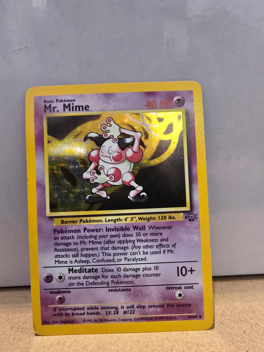 Pokemon TCG Mr. Mime (JU 6) Holo
