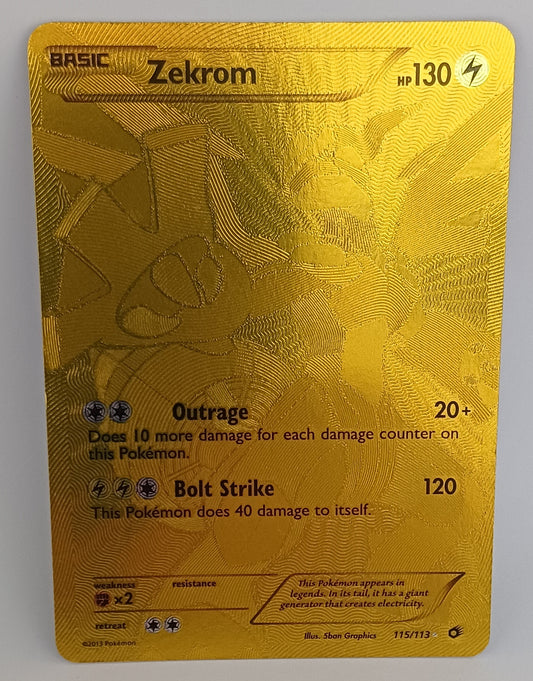 Pokemon TCG Zekrom (LTR 115)
