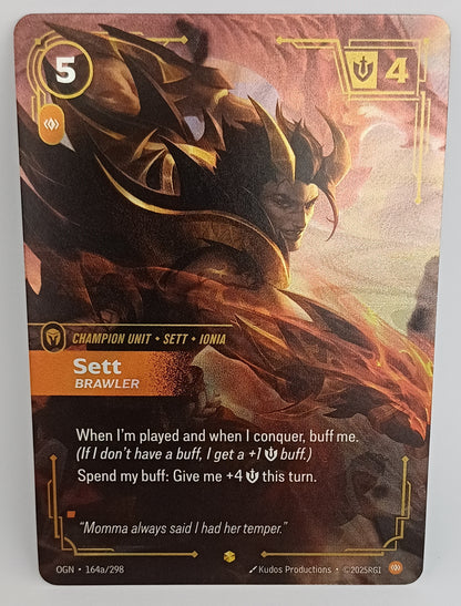 Riftbound Sett, Brawler (V.2 - Showcase) OGN 164a/298