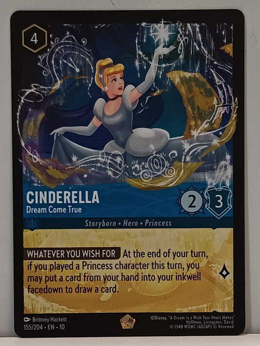 Lorcana - Cinderella - Dream Come True (V.1) - Legendary - 155/204