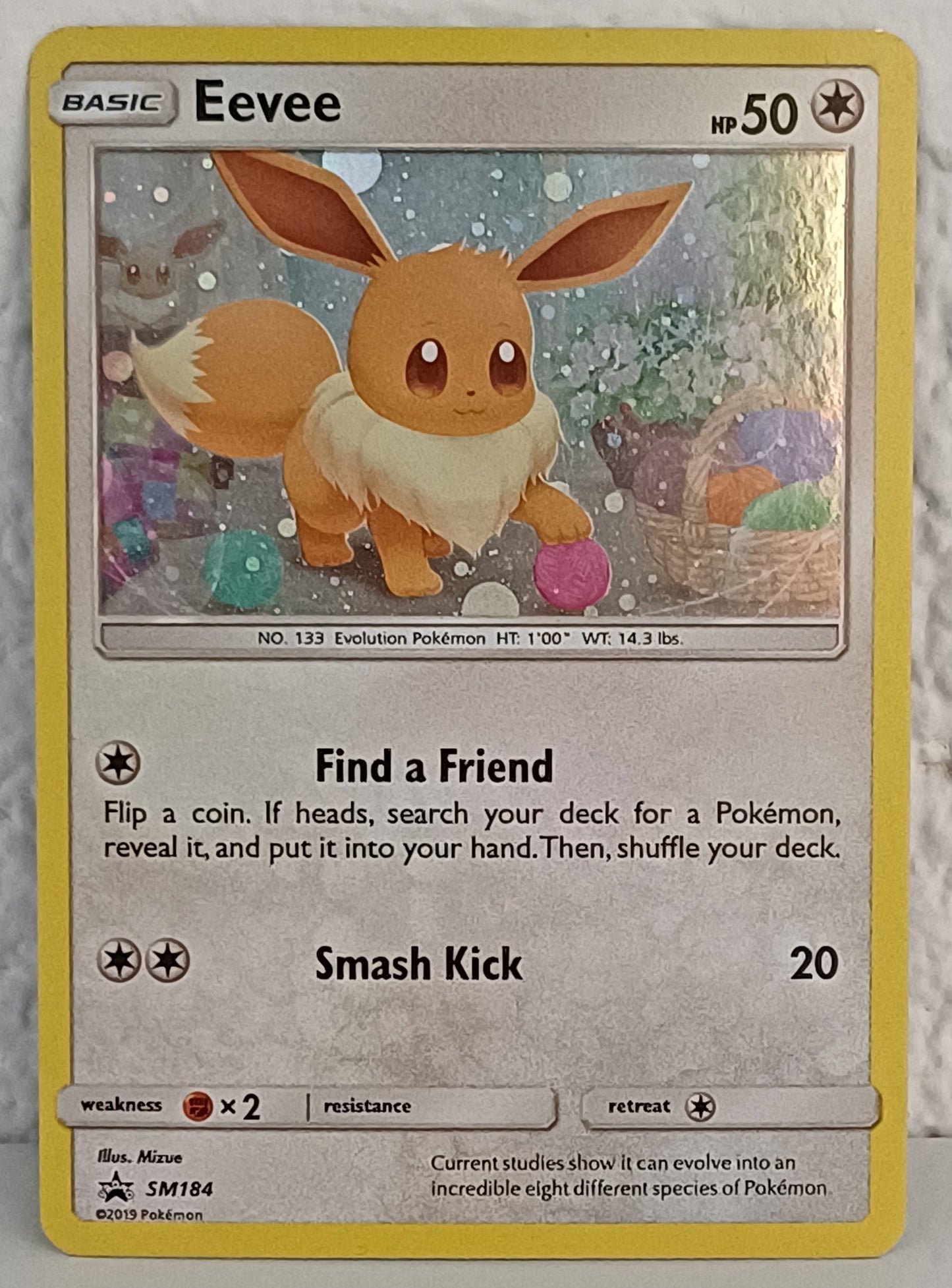 Pokemon TCG Eevee (SM 184)