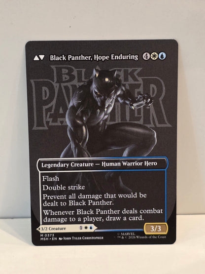 Magic the Gathering - King T'Challa // Black Panther, Hope Enduring (MSH 0373)