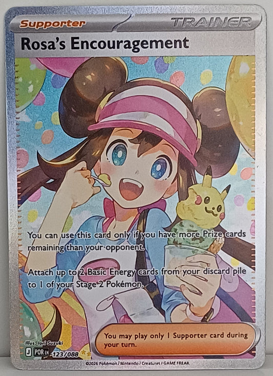 Pokemon TCG Rosa's Encouragement (POR 123)