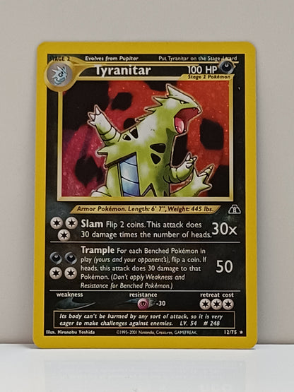 Pokemon TCG Tyranitar (NDI 12)