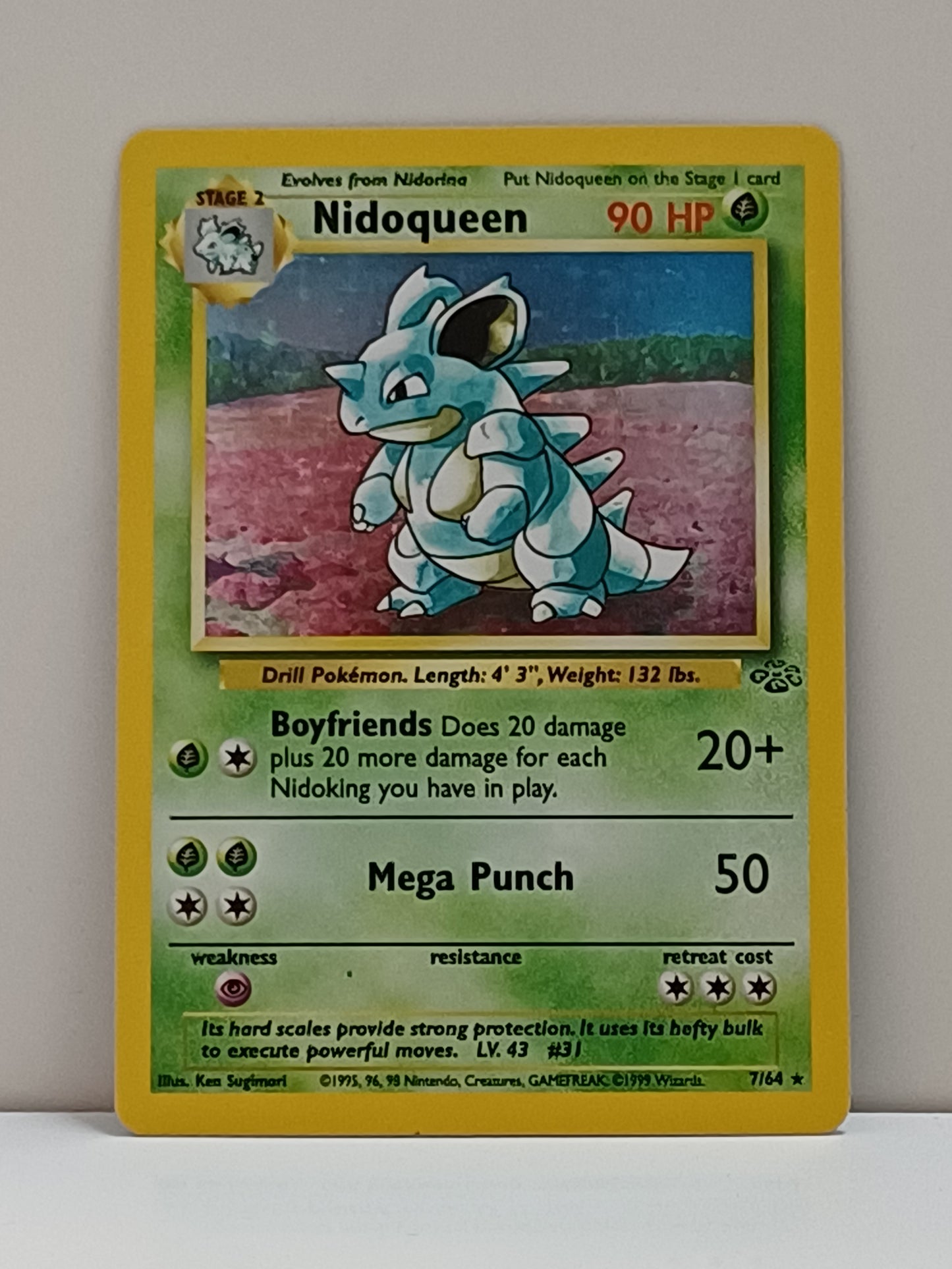 Pokemon TCG Nidoqueen (JU 7)