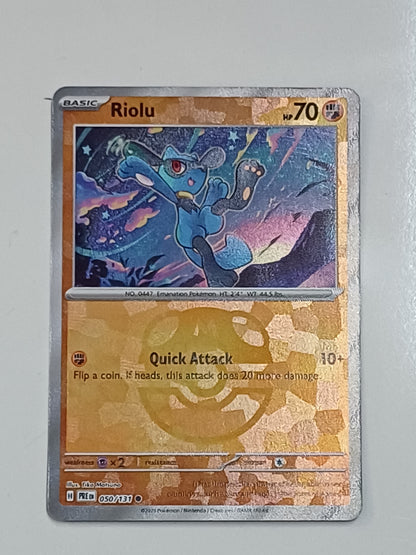 Pokemon TCG Riolu (xPRE 050) [Master Ball Foil]