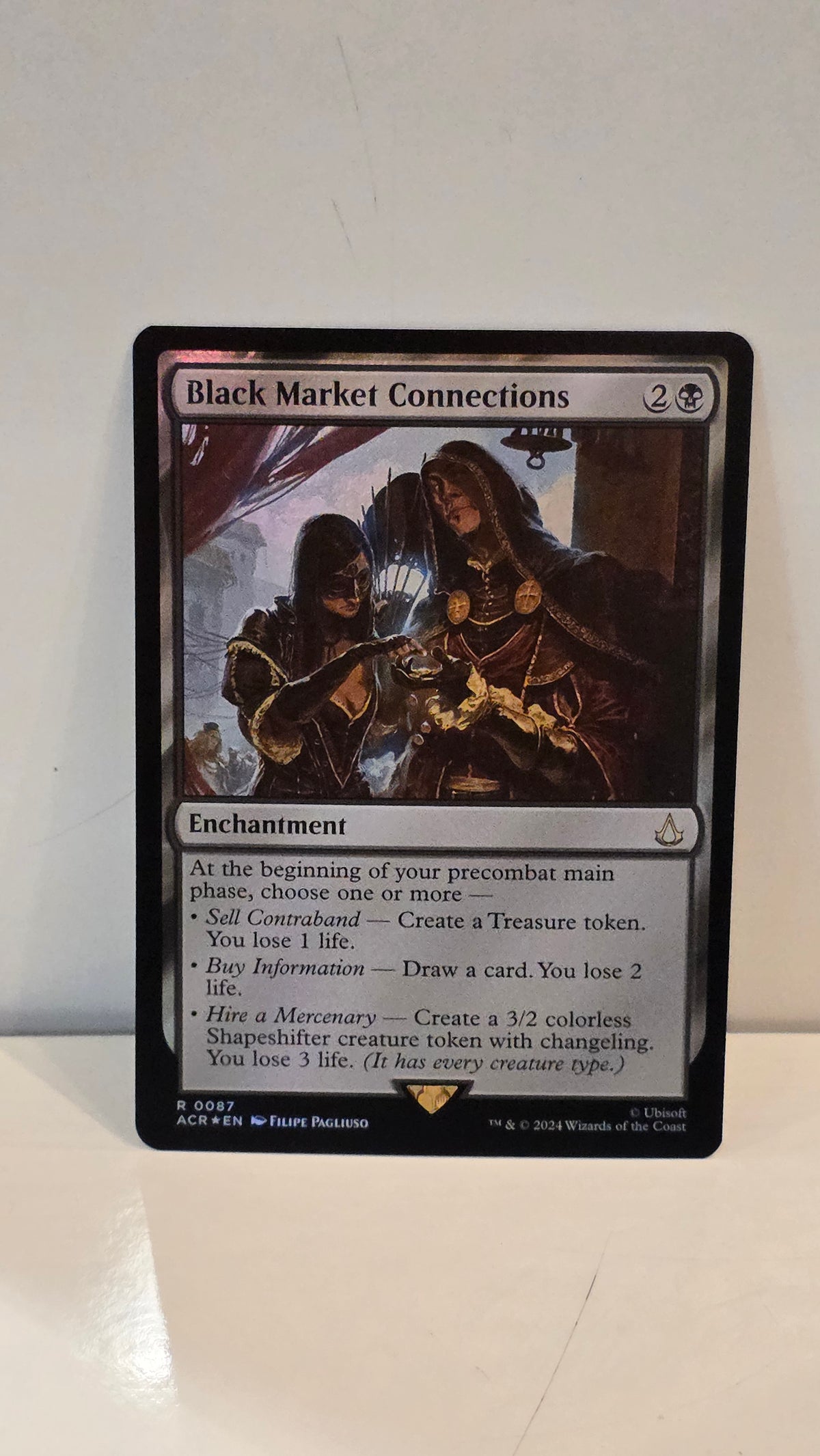 Magic the Gathering Black Market Connections (ACR 0087) [Foil]